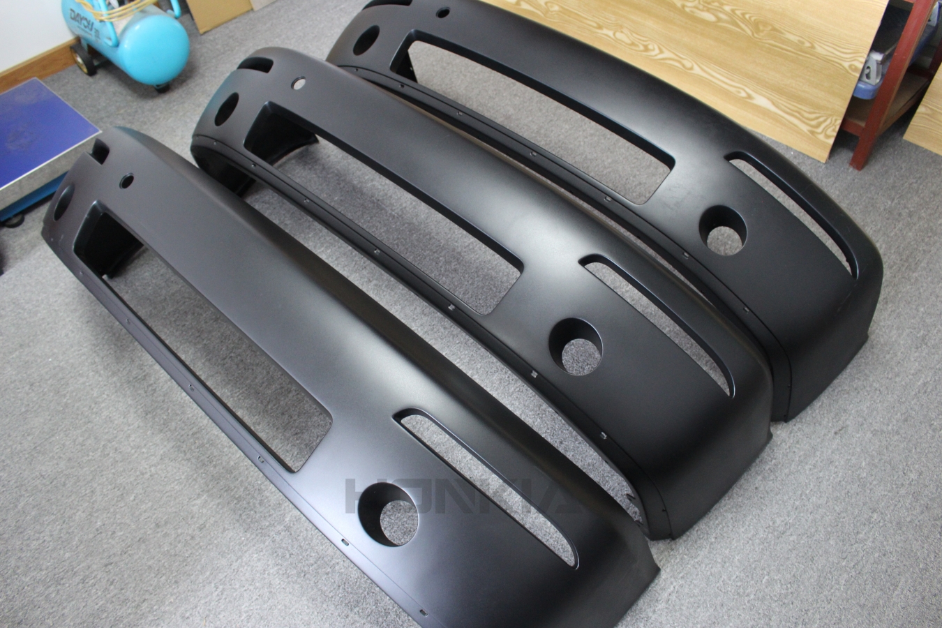 Reaction Injection Molding Bumper Prototypes